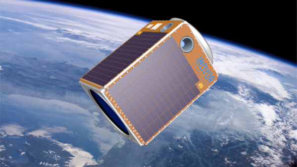 Artist impression of the Australis small satellite class by Inovor Technologies
