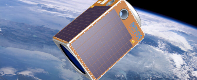 Artist impression of the Australis small satellite class by Inovor Technologies