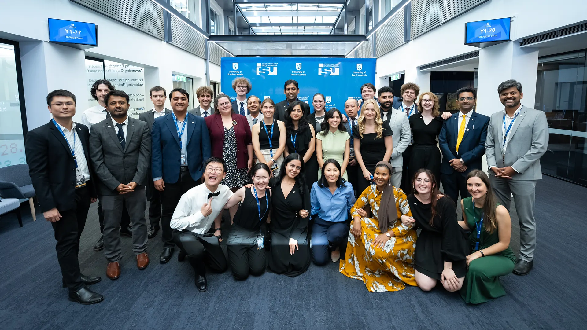 A group of participants of the Southern Hemisphere Space Studies Program (SHSSP)