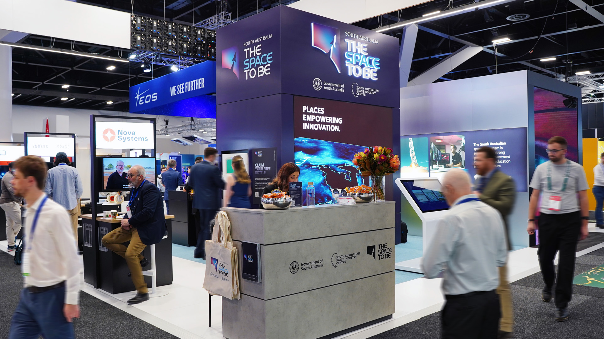 South Australia - the Space to be stand at IAC in Sydney