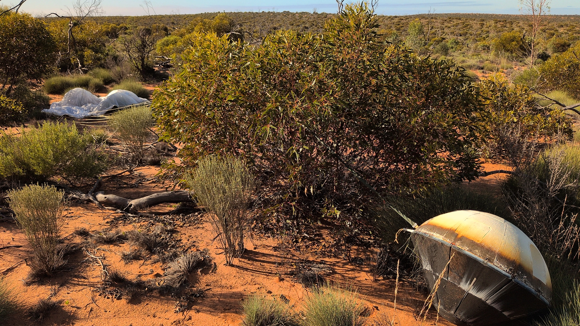 Varda W6 capsule landed at the-Koonibba Test Range